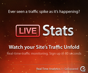 LiveStats - Real-Time Analytics by GoSquared. Watch your Website's Traffic Unfold.